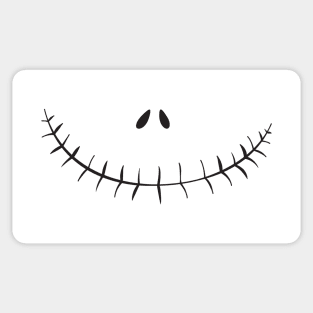 A Skeletons Grin Sticker